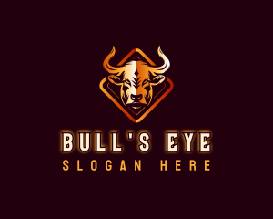 Bull Ranch Pub logo design