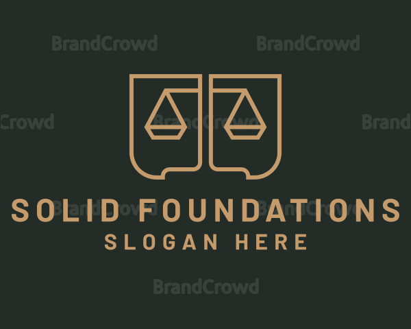 Lawyer Firm Attorney Logo