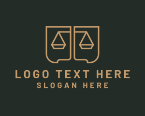 Judiciary - Lawyer Firm Attorney logo design