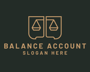 Account - Lawyer Firm Attorney logo design