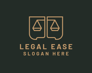 Judiciary - Lawyer Firm Attorney logo design