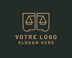 Financial - Lawyer Firm Attorney logo design