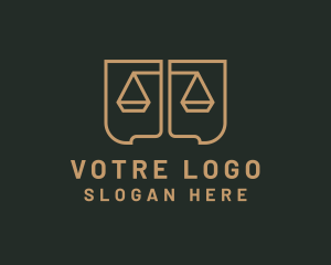 Golden - Lawyer Firm Attorney logo design