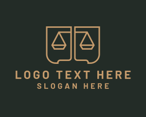 Golden - Lawyer Firm Attorney logo design