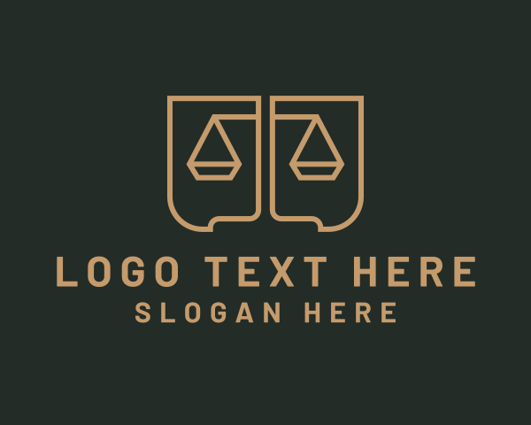 Column - Lawyer Firm Attorney logo design