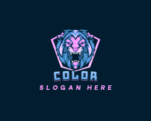 Lion Gaming Mascot Logo