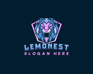 Lion Gaming Mascot Logo