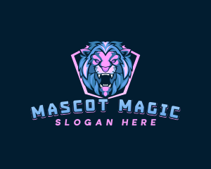 Mascot - Lion Gaming Mascot logo design