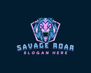 Lion Gaming Mascot logo design