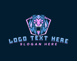 Lion Gaming Mascot Logo