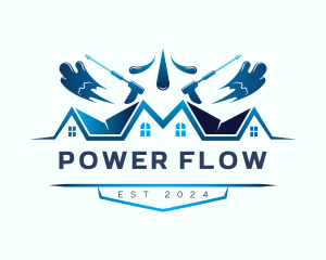 Power Wash Cleaning logo design