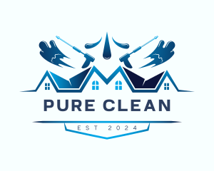 Power Wash Cleaning logo design