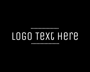 Masculine - Business Signage Wordmark logo design