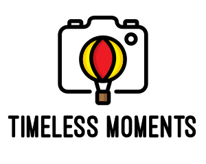 Memories - Balloon Camera Photography logo design