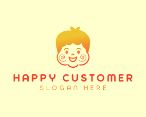 Happy Chubby Boy logo design