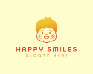 Happy Chubby Boy logo design