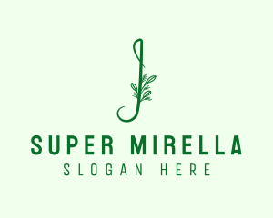 Natural Elegant Letter I Logo