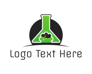 Innovation - Technology Lab Experiment logo design