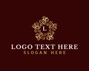 Lettermark - Premium Flower Royal logo design