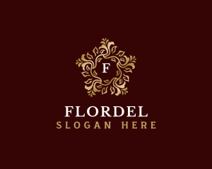 Premium Flower Royal logo design