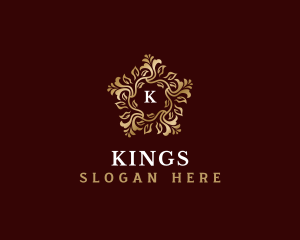 Premium Flower Royal logo design