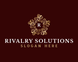 Premium Flower Royal logo design