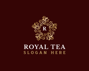 Premium Flower Royal logo design