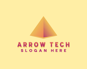 Pyramid Tech Developer logo design