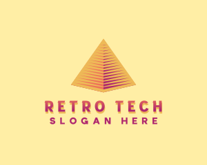 Pyramid Tech Developer logo design