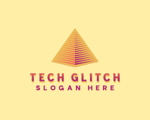 Pyramid Tech Developer logo design