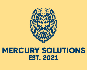 Mercury - Mythology God Avatar logo design