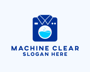 Clothes Washing Machine logo design