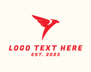 Airway - Flying Eagle Bird logo design
