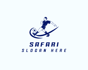 Soccer Ball Team Athlete Logo