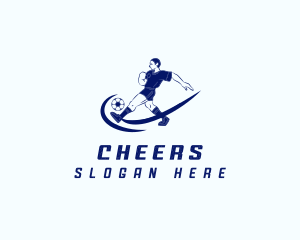 Soccer - Soccer Ball Team Athlete logo design