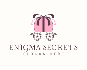 Ribbon Gift Carriage logo design