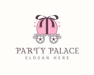 Ribbon Gift Carriage logo design