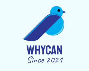 Vet - Blue Canary Bird logo design