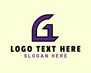 Tech Gaming Letter G  logo design