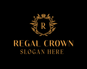 Crown Shield Royalty logo design