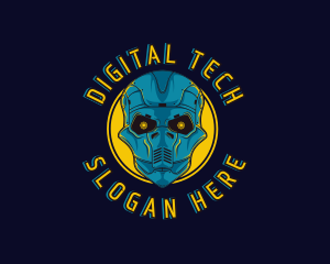 Digital - Digital Robot Android logo design