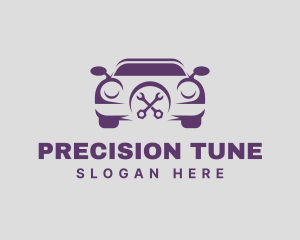 Tuning - Car Repair Mechanic logo design