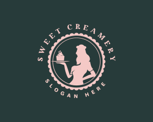 Pastry Cupcake Baker logo design