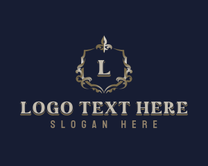 Luxurious - Elegant Ornamental Crest logo design