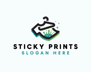 Shirt Printing Splash logo design