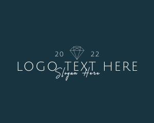 Elegance - Company Diamond Wordmark logo design