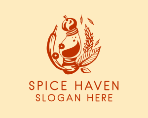 Spices - Chili Spice Condiment logo design