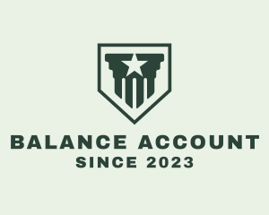 Account - Star Army Column logo design