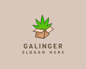 Cannabis - Weed Hemp Package logo design
