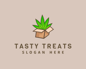 Edibles - Weed Hemp Package logo design